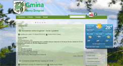 Desktop Screenshot of nowyzmigrod.eu